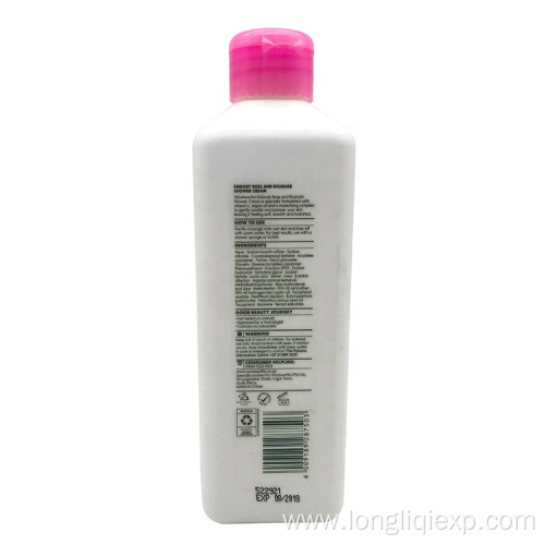 Suitable for all skin types 400ml rose rhubarb